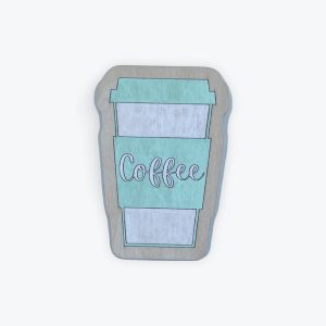 Coffee Cup With Word Magnet
