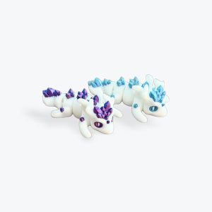 Crystal Mini Dragons purple